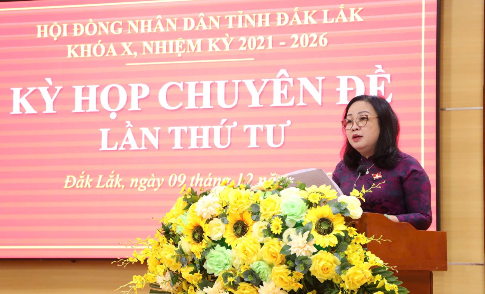 The 4th Special Session of the 10th Dak Lak Provincial People’s Council, Term 2021–2026