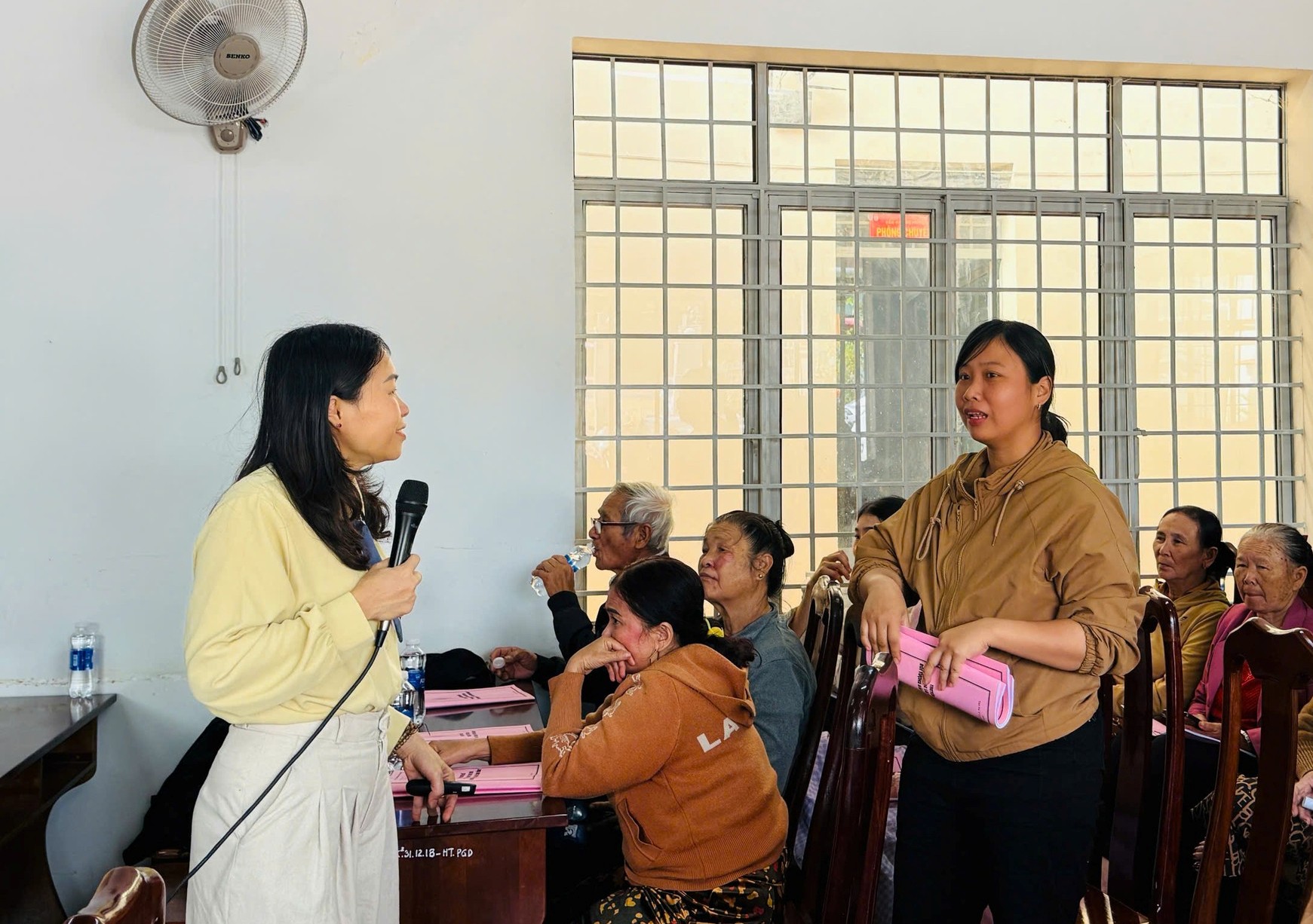 Truyền thông chuyên đề về trợ giúp đối tượng bảo trợ xã hội tại xã Ea H’Leo