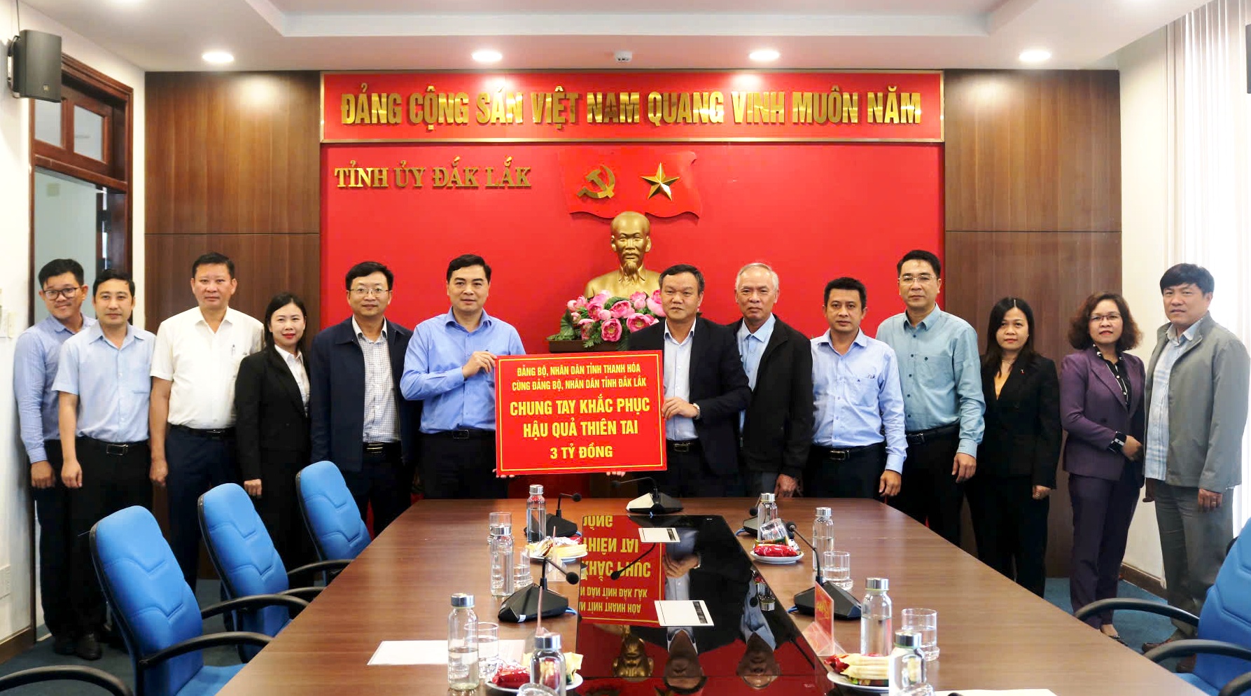 Thanh Hóa hỗ trợ Đắk Lắk 3 tỷ đồng khắc phục hậu quả thiên tai