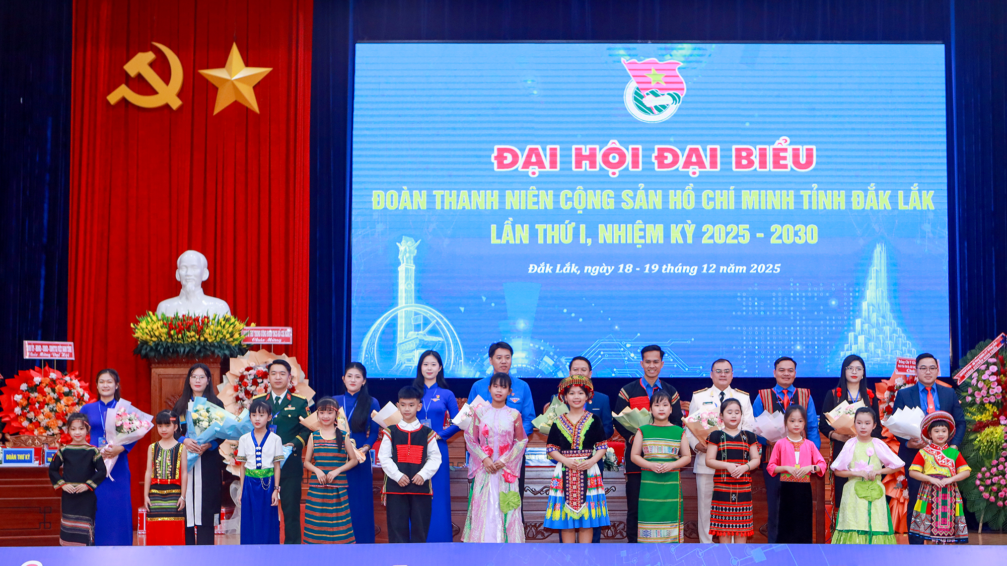 Khai mạc Đại hội đại biểu Đoàn TNCS Hồ Chí Minh tỉnh Đắk Lắk lần thứ I, nhiệm kỳ 2025 – 2030
