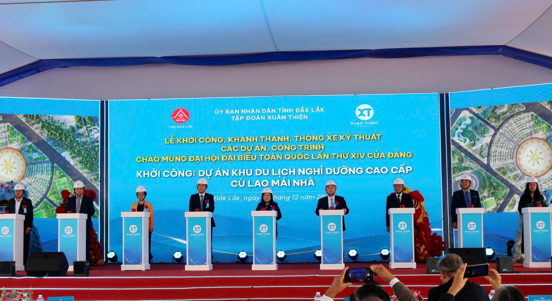 Groundbreaking Ceremony for the High-End Resort Project on Cu Lao Mai Nha Island