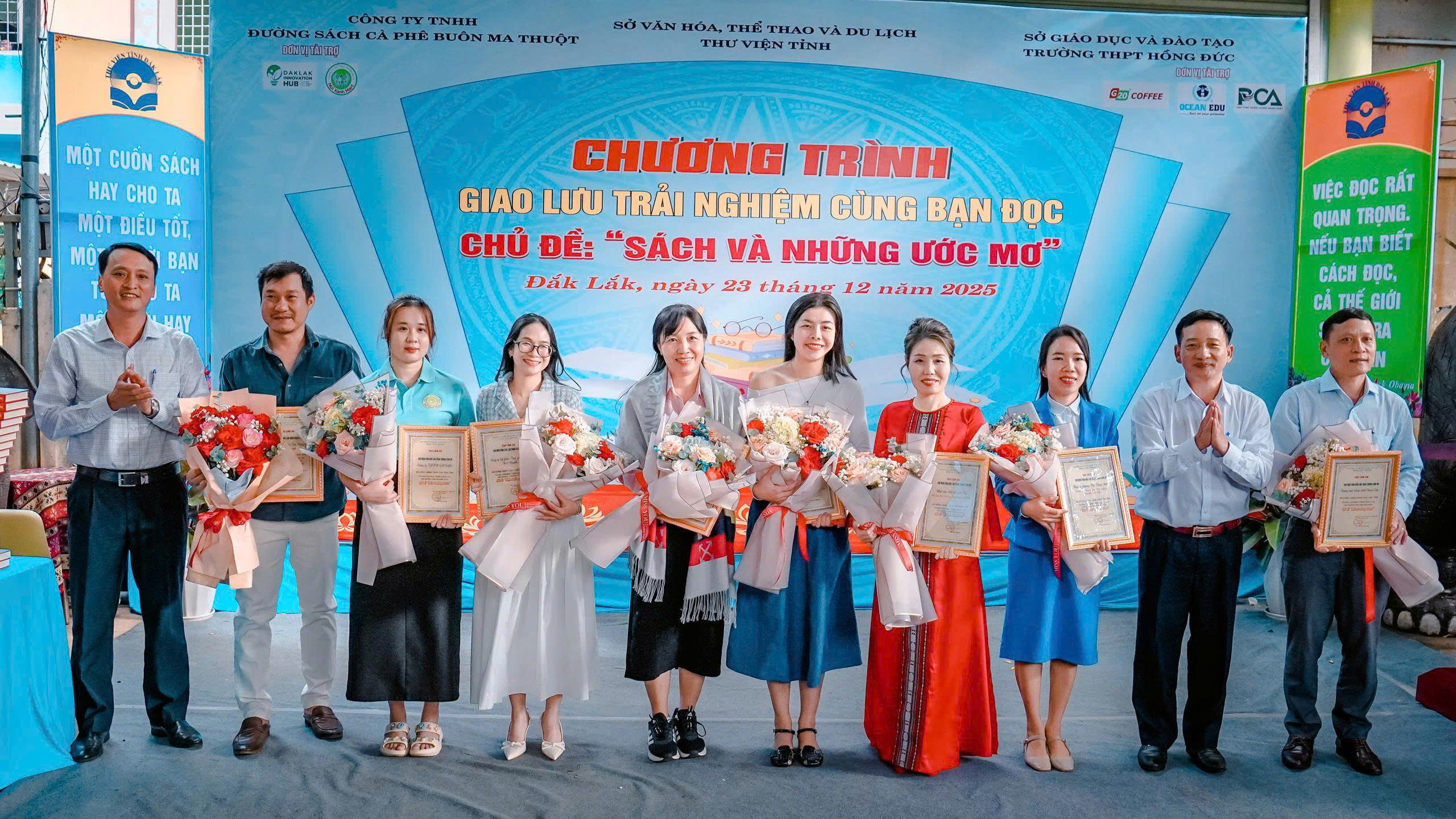 Chương trình giao lưu, trải nghiệm cùng bạn đọc với chủ đề “Sách và những ước mơ”
