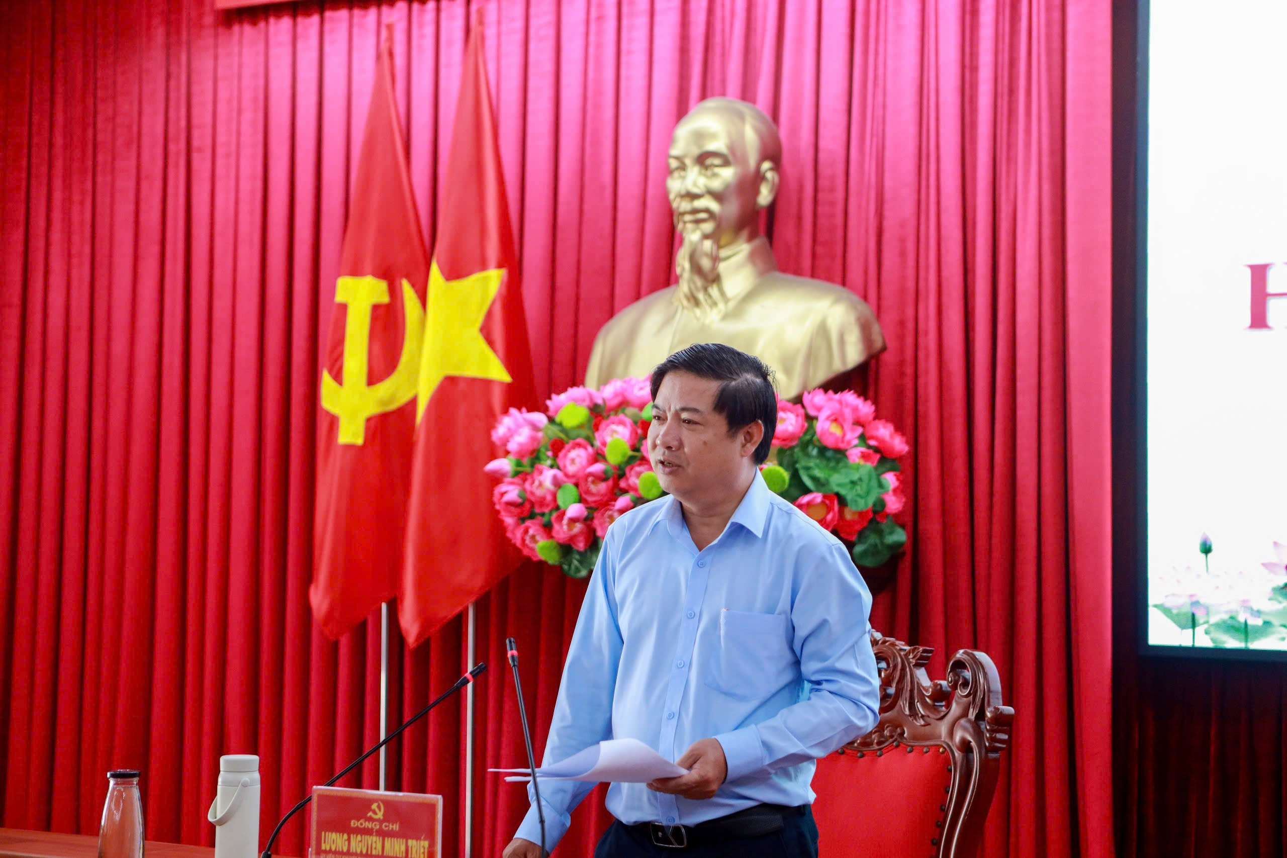 Ban Chỉ đạo công tác bầu cử tỉnh tổ chức hội nghị lần thứ ba