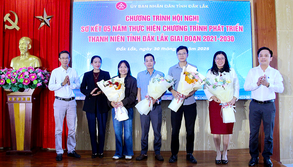 Tỉnh Đắk Lắk sơ kết 5 năm thực hiện Chương trình phát triển thanh niên tỉnh giai đoạn 2021 – 2030