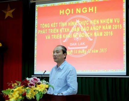 UBND tỉnh ban hành Chương trình hành động nhằm thực hiện thắng lợi các mục tiêu, nhiệm vụ phát triển kinh tế - xã hội, đảm bảo quốc phòng – an ninh năm 2016