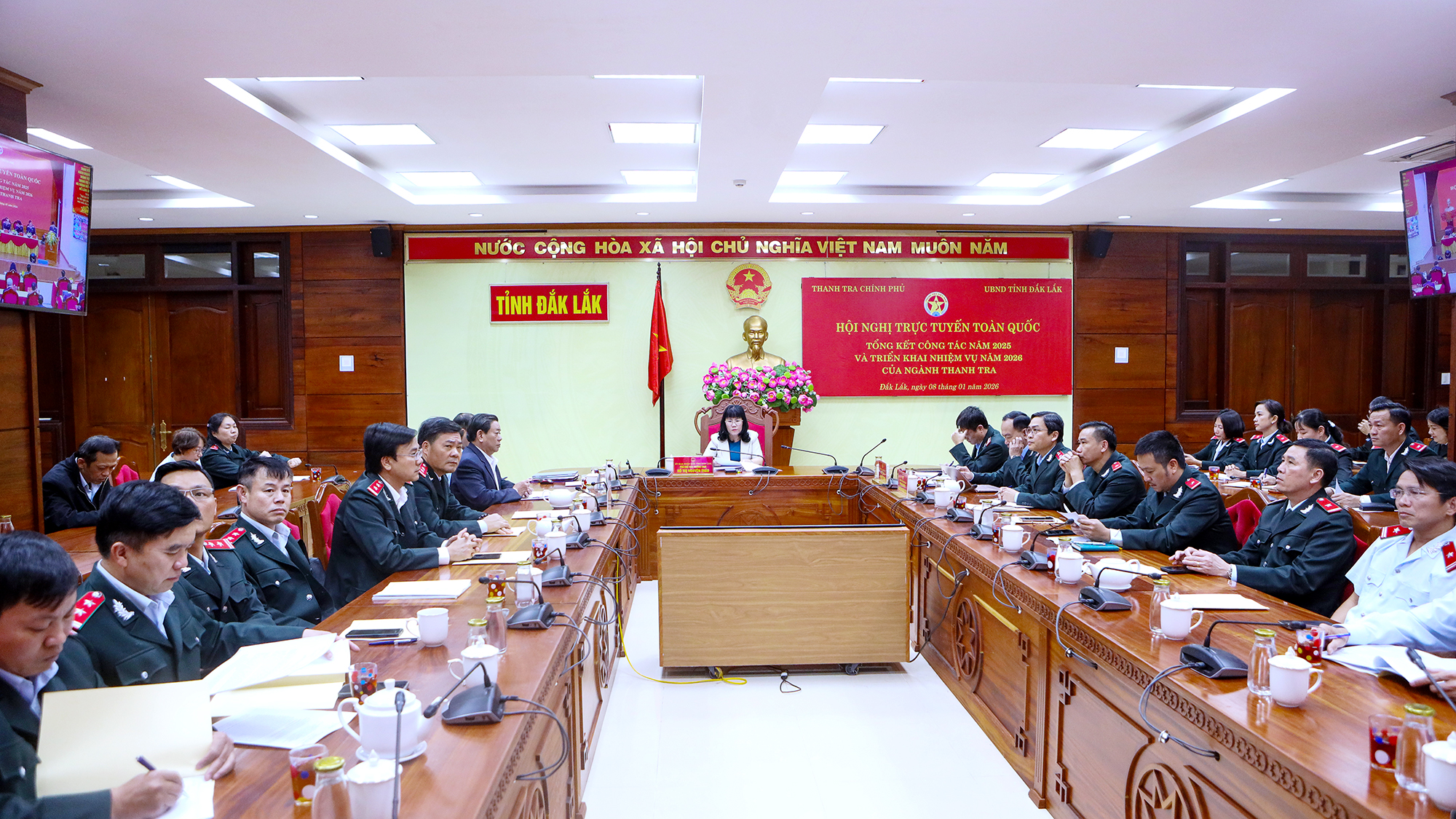 Hội nghị trực tuyến toàn quốc triển khai nhiệm vụ ngành thanh tra năm 2026