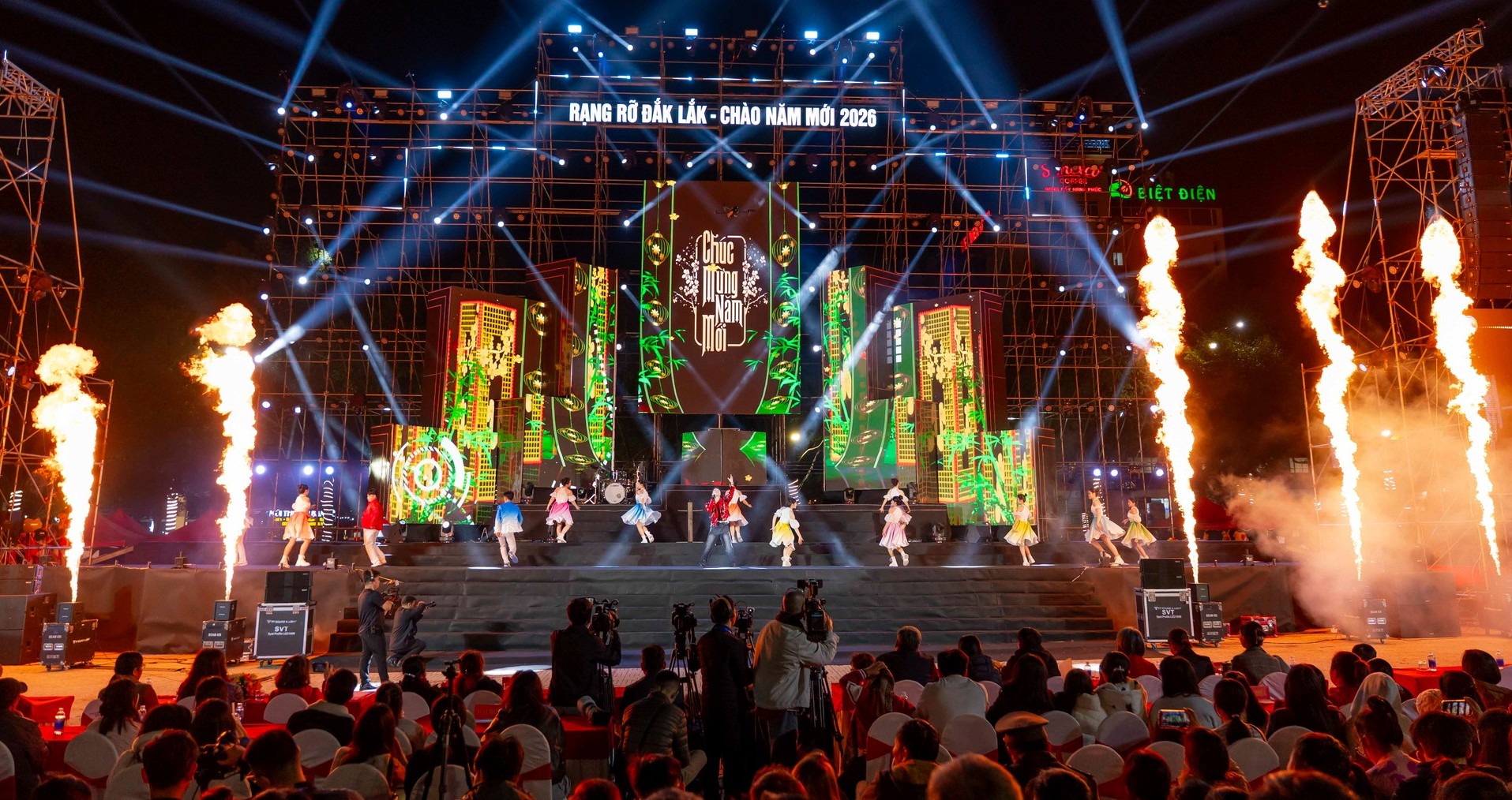 Đắk Lắk không tổ chức bắn pháo hoa đêm Giao thừa dịp Tết Bính Ngọ năm 2026