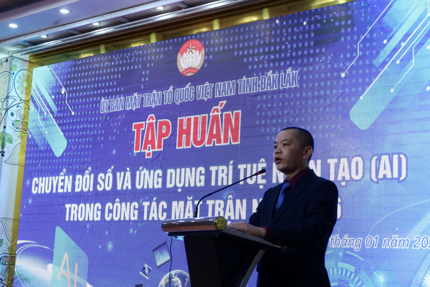 Tập huấn chuyển đổi số và ứng dụng trí tuệ nhân tạo trong công tác Mặt trận năm 2026