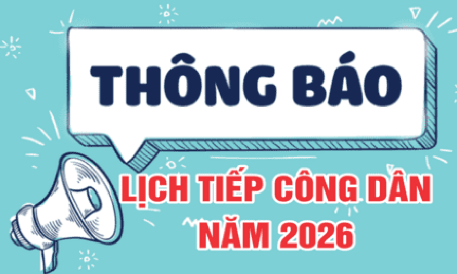 Thông báo Lịch tiếp công dân định kỳ tháng 01 năm 2026 của Thường trực Hội đồng nhân dân tỉnh