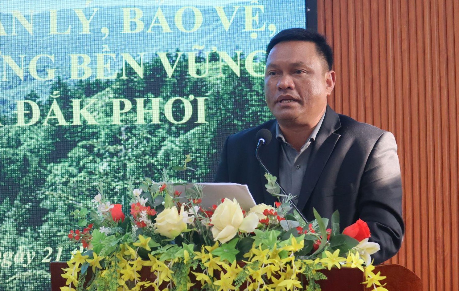 Hội nghị chuyên đề về công tác quản lý, bảo vệ, chăm sóc và phát triển rừng bền vững