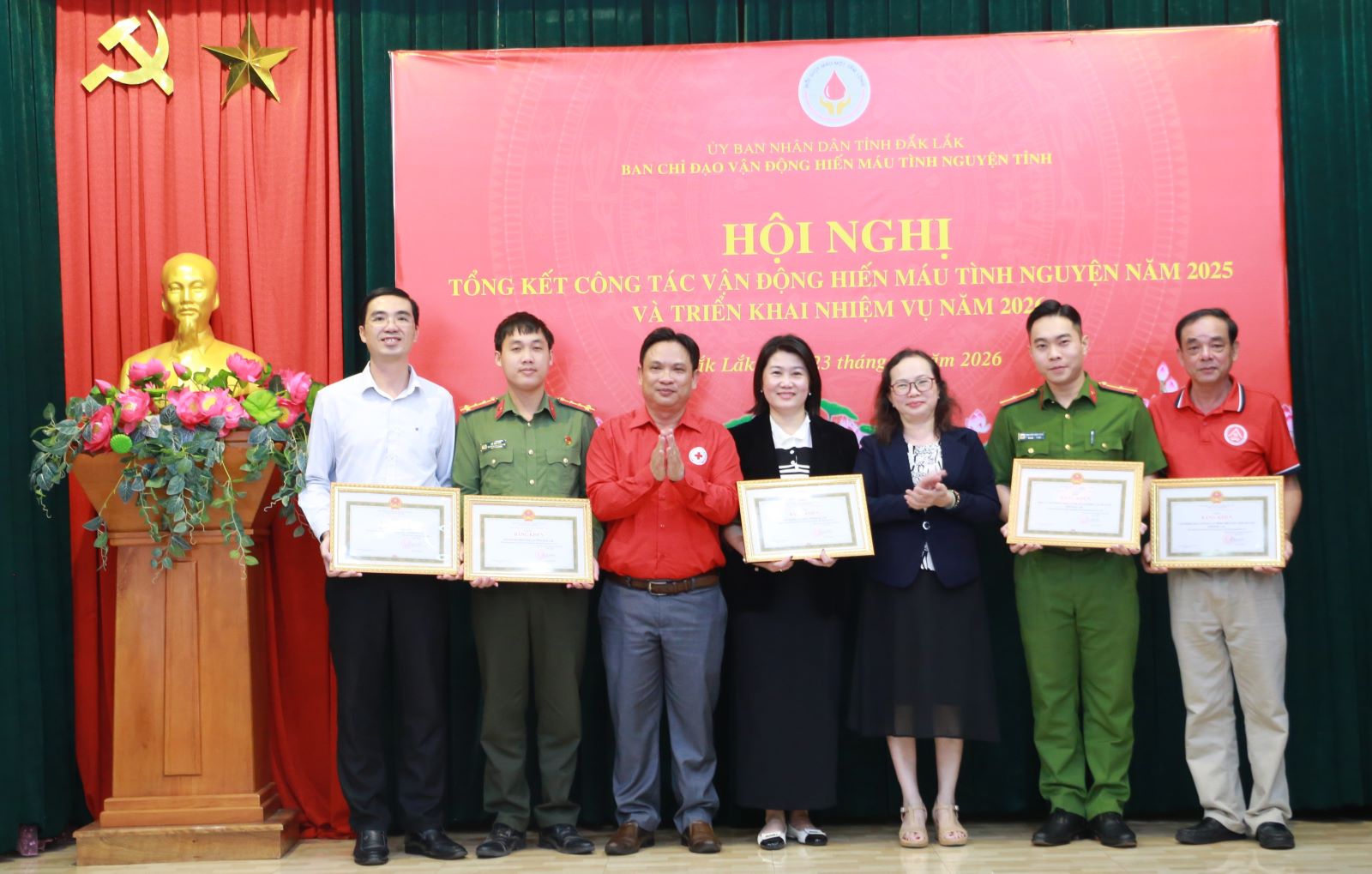 Đắk Lắk vận động và tiếp nhận được 36.686 đơn vị máu trong năm 2025