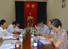 Họp tháo gỡ những khó khăn, vướng mắc trong quá trình hoạt động của Hội Người cao tuổi tỉnh