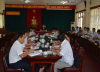 Họp triển khai kế hoạch hỗ trợ bò cho hộ nghèo