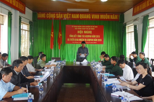 Tổng kết công tác giáo dục quốc phòng và an ninh