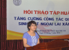 Hội thảo tập huấn Tăng cường công tác quản lý sinh vật ngoại lai xâm hại