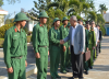 Lãnh đạo tỉnh thăm, tặng quà các đơn vị nhân dịp Tết Nguyên đán Ất Mùi 2015.