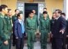Đoàn công tác của Tỉnh ủy thăm và chúc tết các đơn vị quân đội