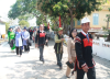 Đoàn đại biểu chức sắc các tôn giáo, người có uy tín trong đồng bào dân tộc thiểu số thăm và tặng quà cán bộ, chiến sĩ Đồn Biên phòng 747 và 743