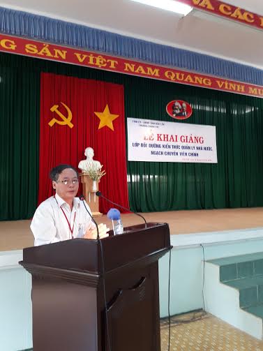 Khai giảng lớp Bồi dưỡng kiến thức quản lý Nhà nước, ngạch chuyên viên chính