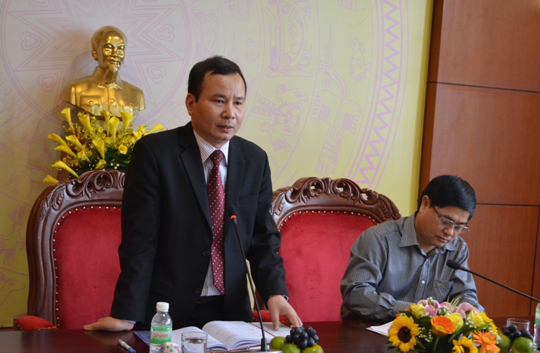 Tỉnh ủy làm việc với đoàn công tác của Ban Dân vận Trung ương.