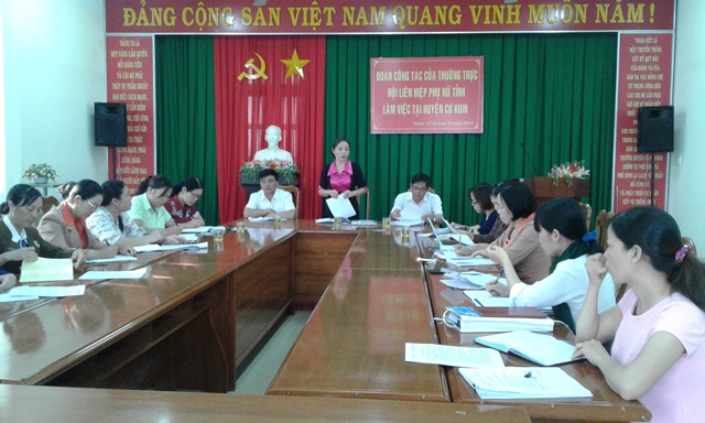 Hội Liên hiệp Phụ nữ tỉnh: Nhiều hoạt động triển khai Đại hội đại biểu Phụ nữ các cấp, nhiệm kỳ 2016-2021.