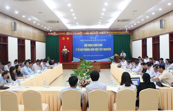 Hội nghị giao ban y tế dự phòng khu vực Tây Nguyên