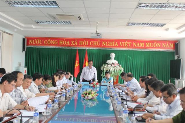 Đoàn công tác của Thường trực Tỉnh ủy làm việc tại Thành ủy Buôn Ma Thuột