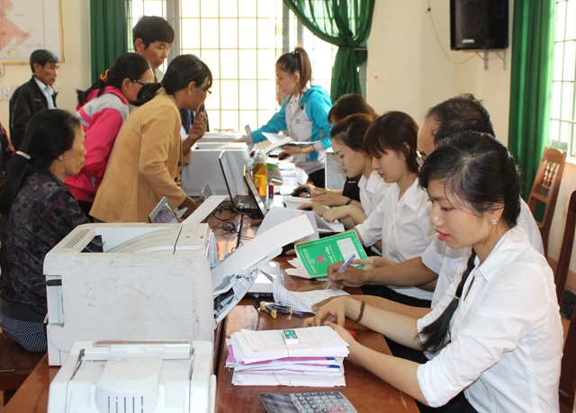 Hiệu quả của Chương trình cho vay tín dụng nước sạch và vệ sinh môi trường ghi nhận từ xã Hòa Xuân.