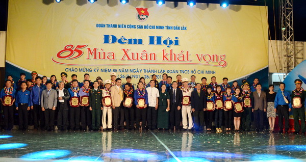 Đêm hội 85 mùa xuân khát vọng.