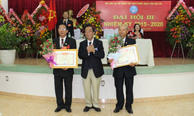 Đại hội Hội Liên lạc với người Việt Nam ở nước ngoài tỉnh khóa III, nhiệm kỳ 2015 - 2020.