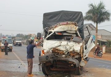 Tai nạn giao thông đường bộ Đắk Lắk tháng 03/2016 có giảm về số vụ nhưng số người chết vẫn tăng