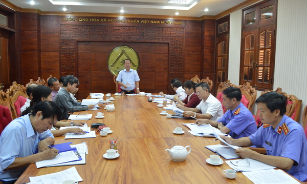 Ban Pháp chế HĐND tỉnh thẩm tra một số văn bản trình kỳ họp thứ 12, HĐND tỉnh khóa VIII