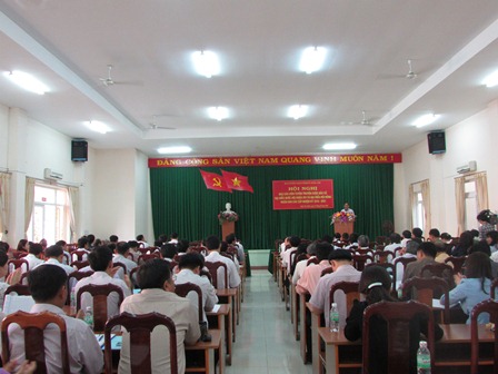 Sở Tư pháp đẩy mạnh công tác tuyên truyền bầu cử đại biểu Quốc hội khóa XIV và đại biểu Hội đồng nhân dân các cấp nhiệm kỳ 2011 - 2016 bằng nhiều hình thức đa dạng phong phú