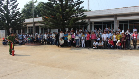 Huấn luyện nghiệp vụ PCCC cho các chủ cơ sở kinh doanh lưu trú