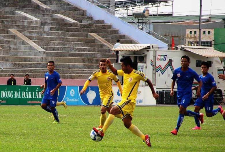 Vòng 4 Giải Bóng đá Hạng Nhất quốc gia năm 2016: CLB Đắk Lắk có chiến thắng đầu tiên.