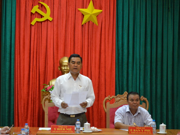 Dak Lak Provincial Election Committee convenes its 6th meeting