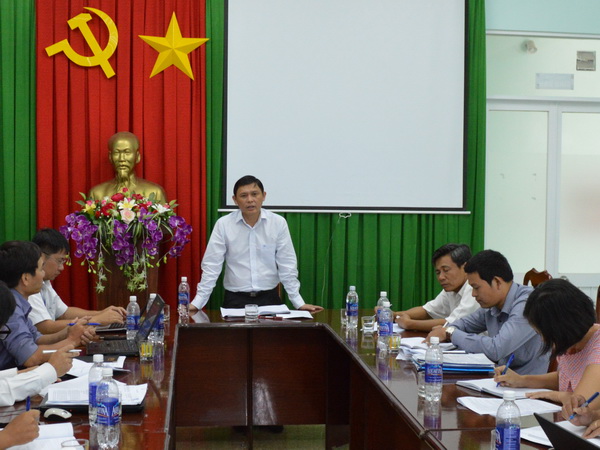 Phó Chủ tịch UBND tỉnh Nguyễn Tuấn Hà làm việc với Sở Thông tin và Truyền thông về tình hình ứng dụng công nghệ thông tin trên địa bàn tỉnh