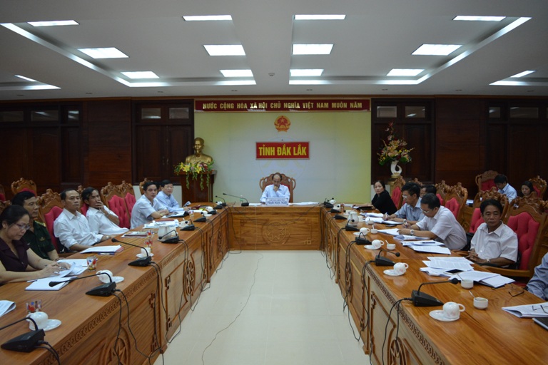 Tổng kết công tác phòng chống thiên tai và tìm kiếm cứu nạn từ năm 2015 đến nay và triển khai nhiệm vụ những tháng tiếp theo của năm 2016.