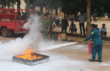 Tăng cường công tác tuyên truyền phòng cháy, chữa cháy trước thềm bầu cử