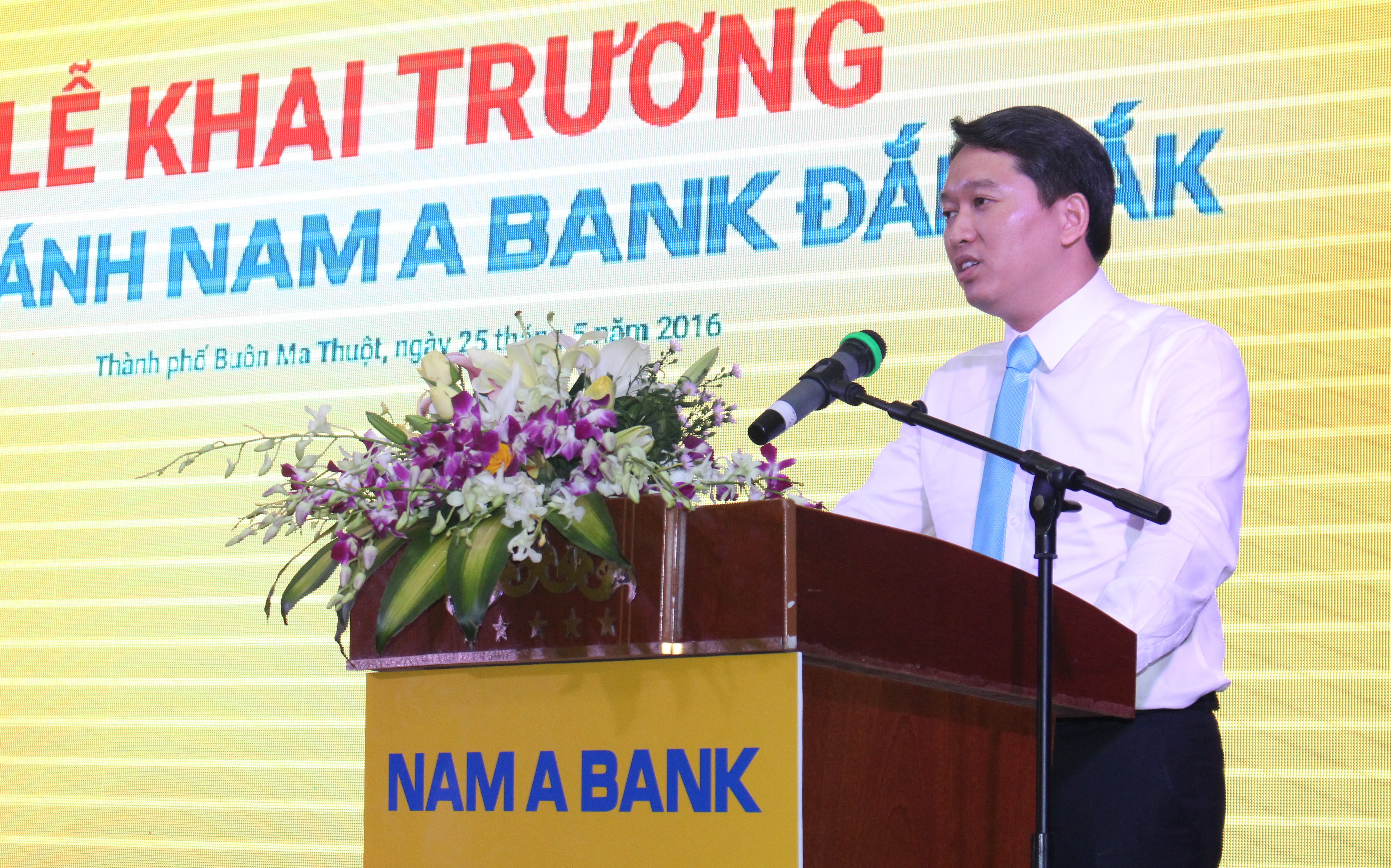 Lễ khai trương chi nhánh Ngân hàng Thương mại cổ phần Nam Á Đắk Lắk