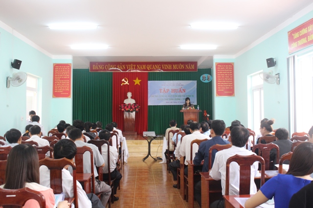 Tập huấn về Hiệp định đối tác kinh tế xuyên Thái Bình Dương (TPP).