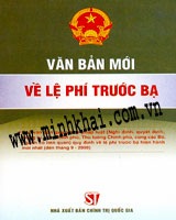 Hướng dẫn về lệ phí trước bạ