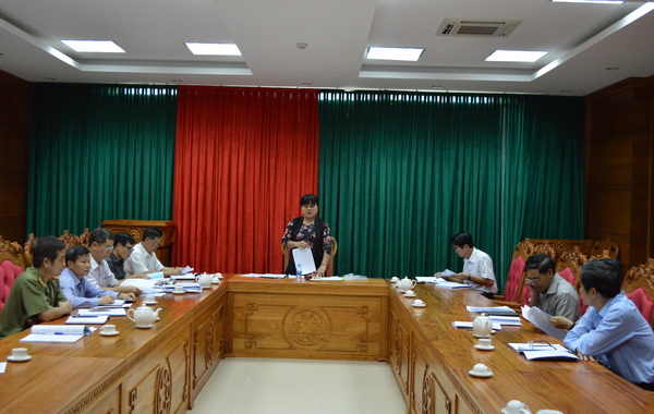 UBND tỉnh họp triển khai công tác tổ chức kỳ thi Tốt nghiệp THPT và tuyển sinh Đại học năm 2016.