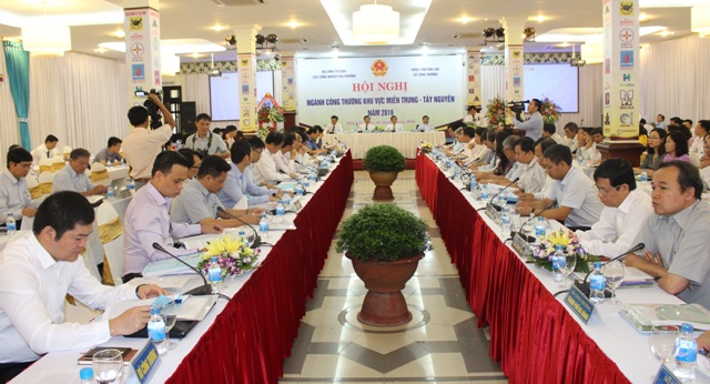 Hội nghị ngành Công Thương các tỉnh, thành phố khu vực Miền Trung – Tây Nguyên năm 2016.