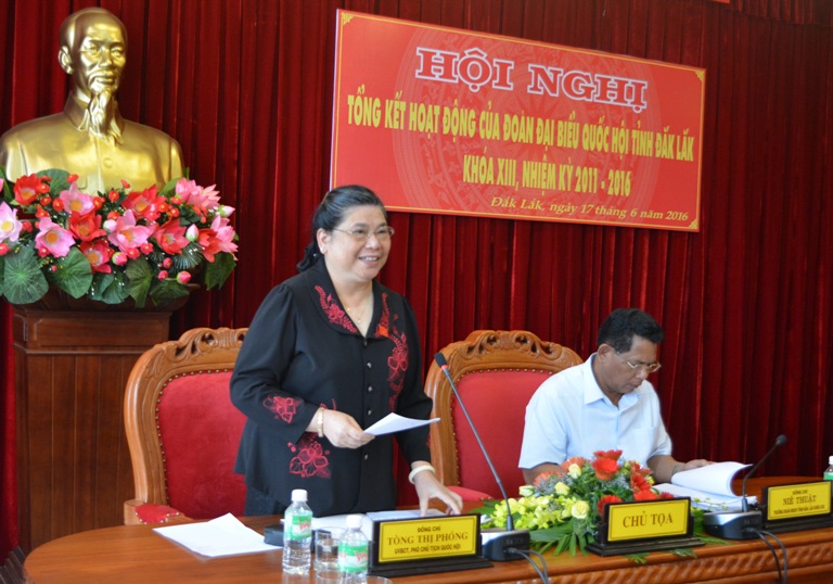Dak Lak province’s NA Delegation summarized 2011-2016 tenure
