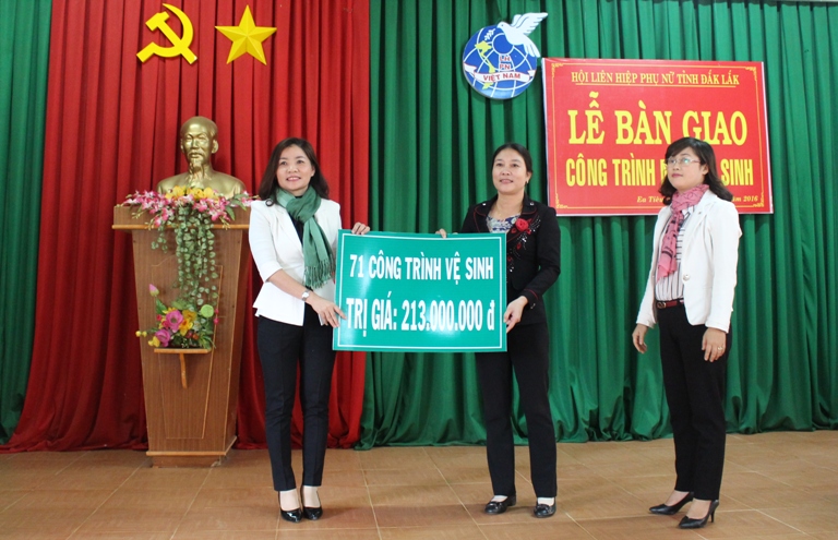 Nhiều hoạt động thiết thực hướng tới Đại hội đại biểu Phụ nữ tỉnh nhiệm kỳ 2016 - 2021.