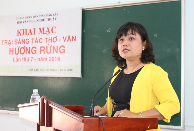 Khai mạc Trại sáng tác thơ – văn Hương Rừng lần thứ VII – năm 2016.