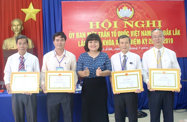 Sơ kết công tác mặt trận 6 tháng đầu năm 2016