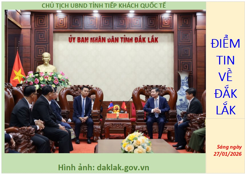 Thông tin báo chí ngày 28/01/2026.