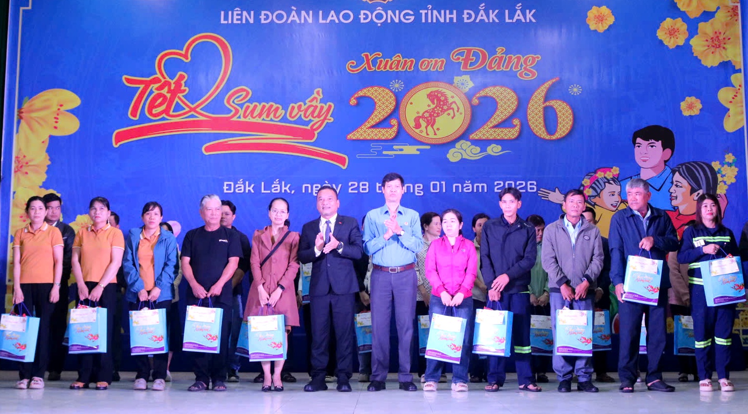 Đắk Lắk tổ chức Chương trình “Tết Sum vầy - Xuân ơn Đảng” năm 2026